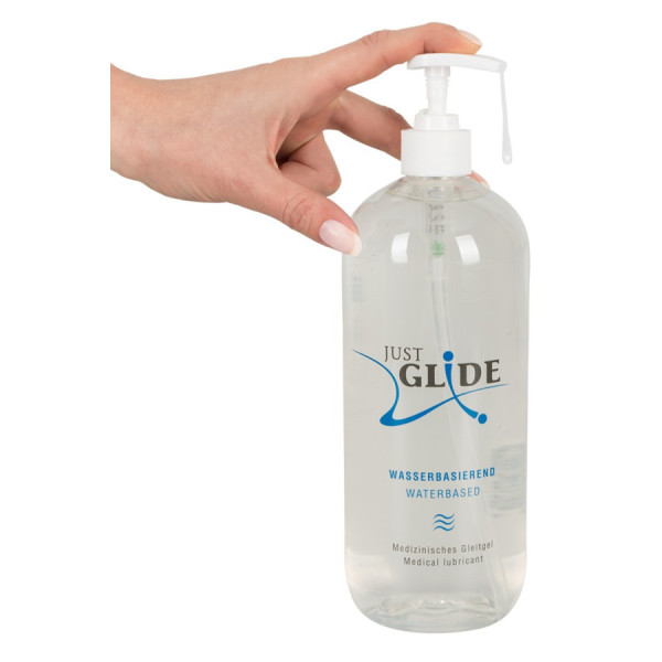 Lubrifiant végétalien 1000ml à base d'eau Just Glide 